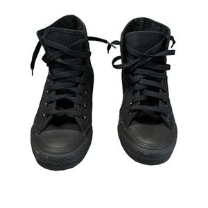 Converse Unisex Chuck Taylor All Star Sneaker Size M5/ W7 All Black